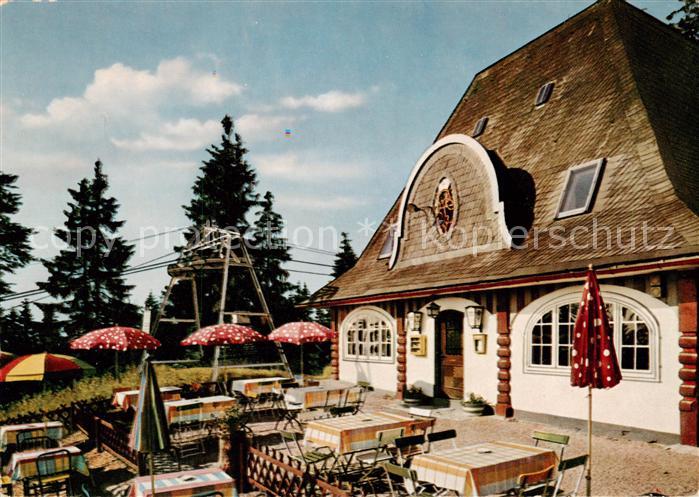 Winterberg Hochsauerland Bobhaus Terrasse Skilift