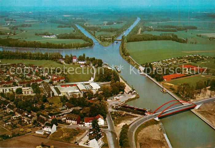 Datteln Groesster Kanalknotenpunkt Europas Fliegeraufnahme