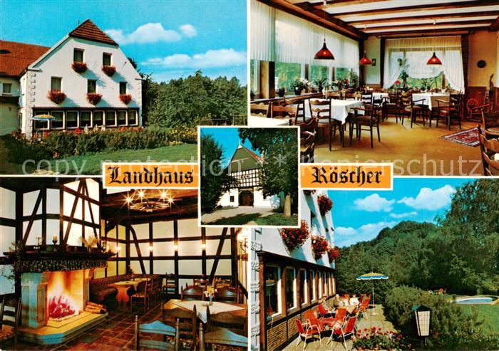 Preussisch-Oldendorf Landhaus Roescher Gastraeume Terrasse