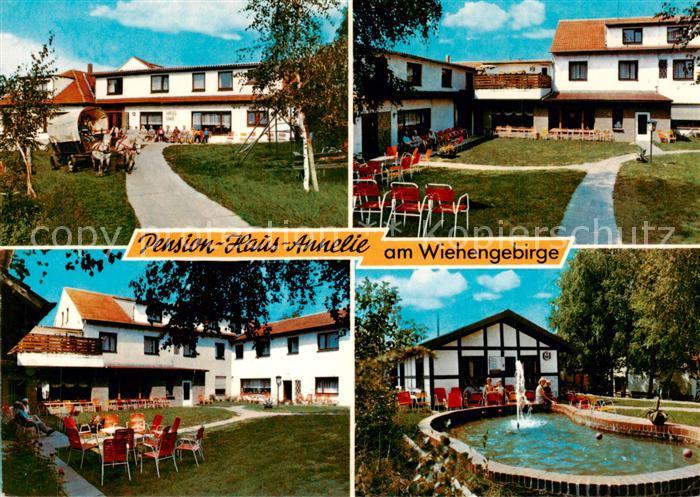 Preussisch-Oldendorf Pension Haus Annelie Garten Pool