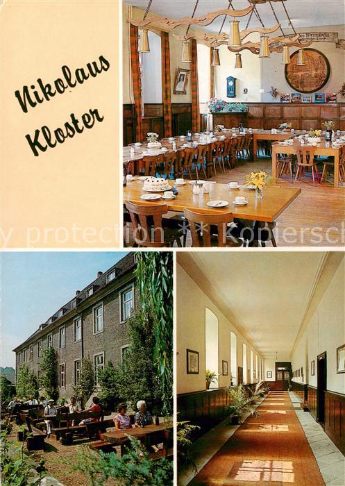 Juechen Nikolaus Kloster Studienheim Speisesaal Terrasse Flur