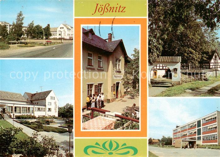 Joessnitz FDGB Erholungsheim Richard Mildenstrey Gaststaette Pfaffenmuehle Ferie