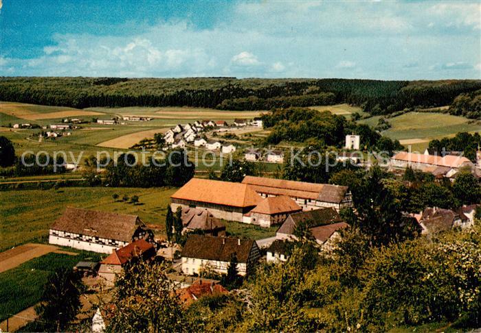 Trendelburg Diemel Burghotel und Gaestehaus Panorama