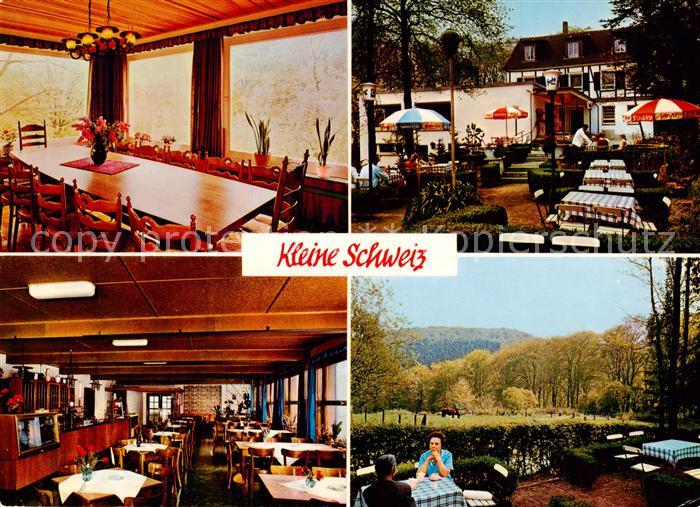 Toenisheide Gaststaette Kleine Schweiz Gastraeume Terrasse