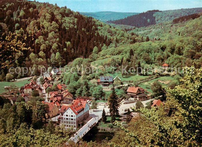 Treseburg Harz Fliegeraufnahme