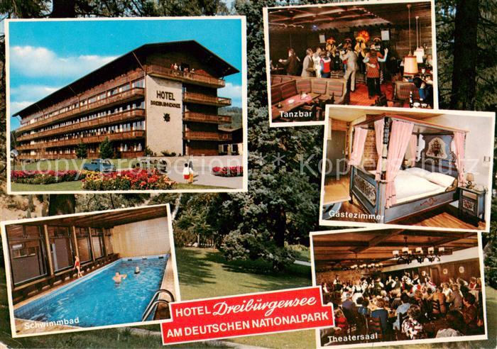 Tittling Hotel Dreiburgensee Schwimmbad Tanzbar Gaestezimmer Theatersaal