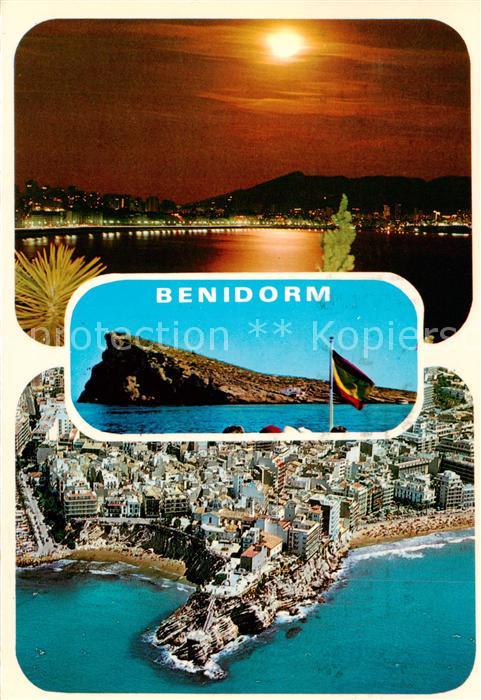Benidorm ES Panorama Fliegeraufnahme