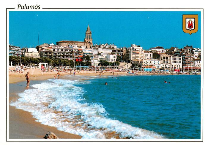 Palamos Costa Brava ES Strandpartie