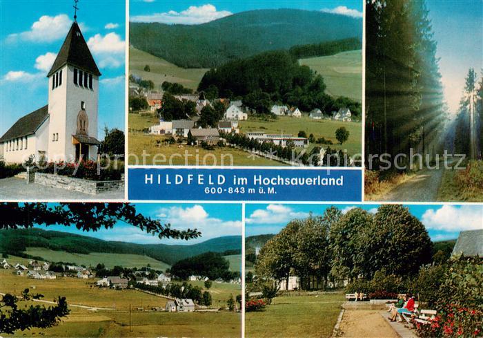 Hildfeld Kirche Panorama Park