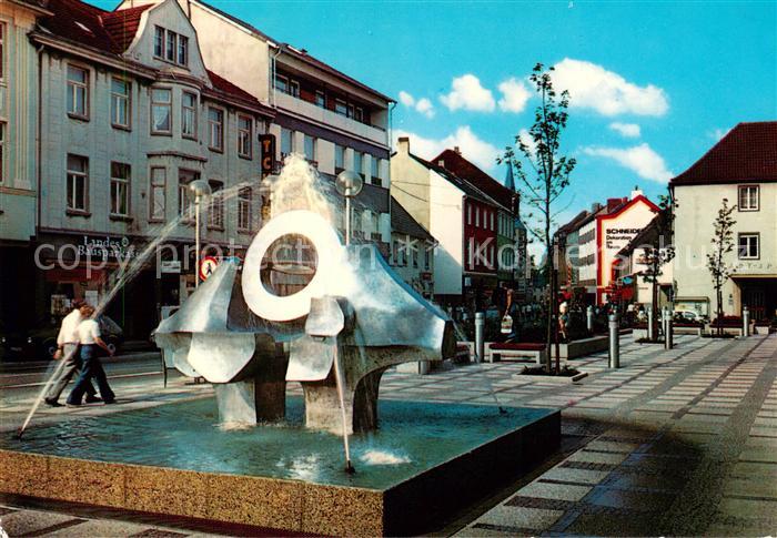 Hilden  Mettmann Mittelstrasse Brunnen