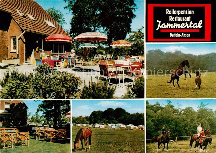 Ahsen Recklinghausen Reiterpension Restaurant Jammertal Terrasse Teilansichten