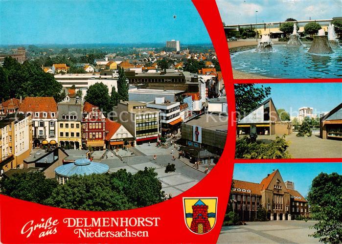 Delmenhorst Panorama Schwimmbad Bruecke Teilansichten