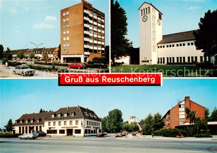 Reuschenberg Gaststaette Haus Reuschenberg Kirche