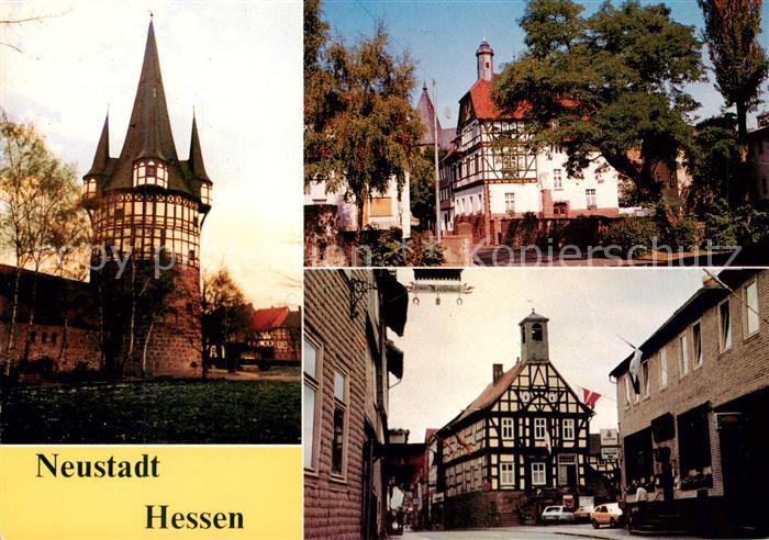 Neustadt Hessen Altstadt Fachwerkhaeuser