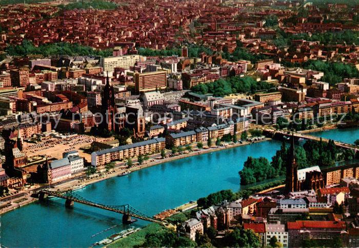 Frankfurt Main Fliegeraufnahme