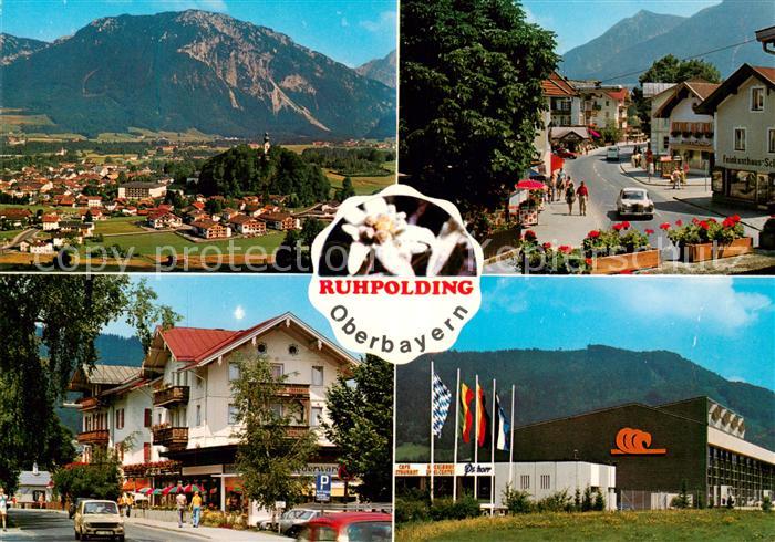 Ruhpolding Bayern Panorama Bayerische Alpen Ortsmotive