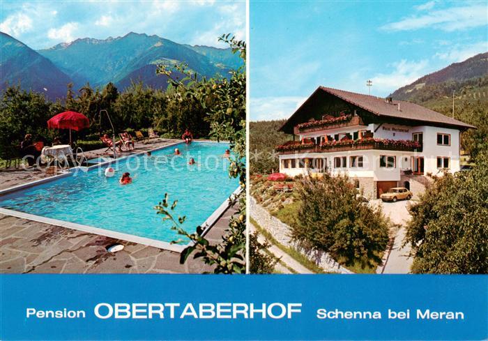 Schenna Meran Trentino IT Pension Obertaberhof Swimming Pool