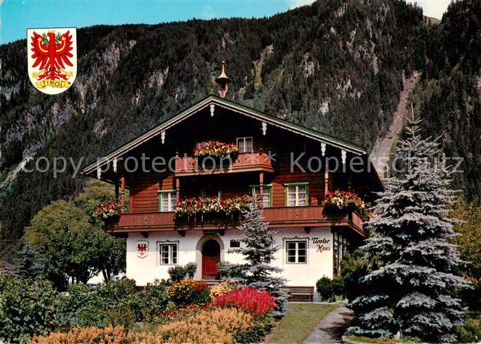 Mayrhofen Zillertal AT Tirolerhaus Gaestehaus Pension