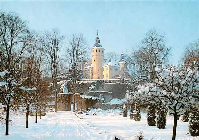 Nuembrecht Schloss Winterlandschaft Oberbergisches Land