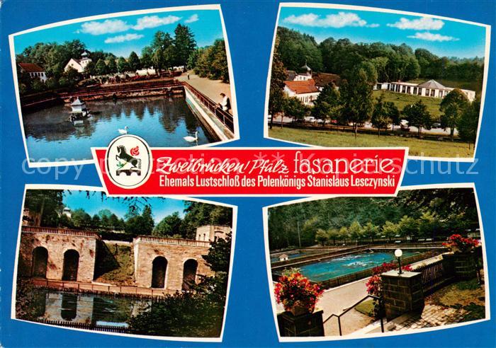 Zweibruecken Pfalz Fasanerie ehenmals Lustschloss des Polenkoenigs Stanislaus Le