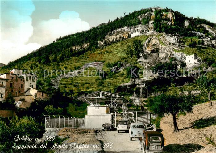 Gubbio Umbria IT Seggiovia del Monte Ingino