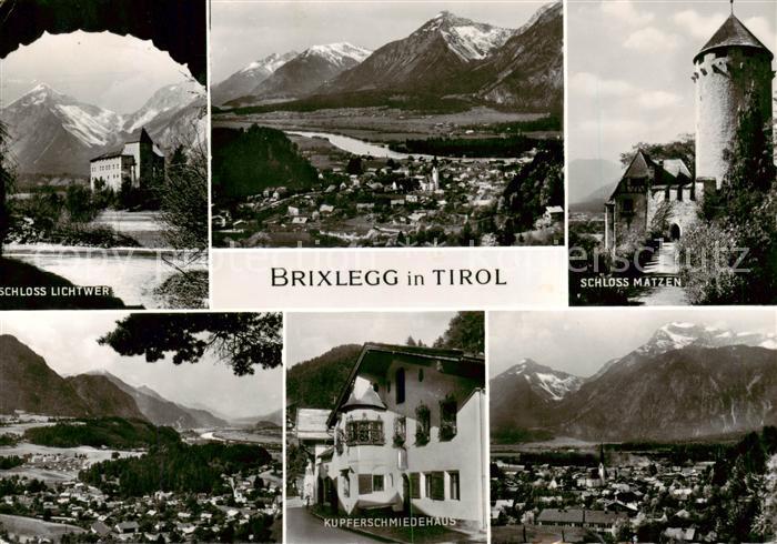 Brixlegg Tirol AT Panorama Alpen Schloss Lichtwer Schloss Matzen Kupferschmiedeh