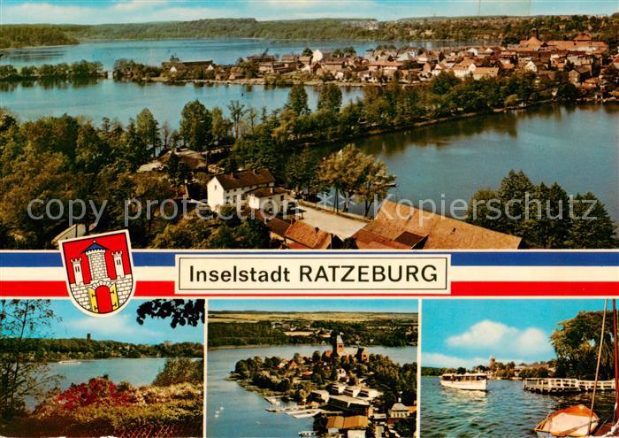 Ratzeburg Fliegeraufnahmen Seepartien