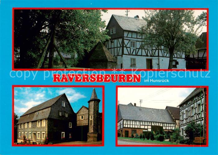 Raversbeuren mit Ziehbrunnen Fachwerk und Schieferbauten