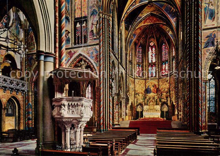 Kevelaer Basilika Inneres Kanzel Altar