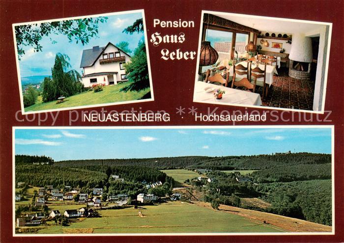 Neuastenberg Pension Haus Leber Gaststube Panorama