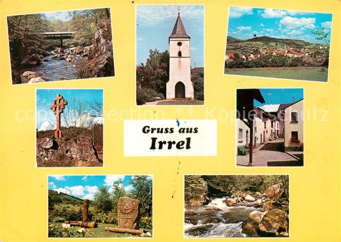 Irrel Deutsch Luxemburgischer Naturpark mit Wanderbruecke und den Wasserfaellen