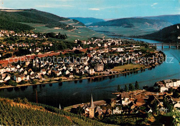 Bullay Mosel Fliegeraufnahme