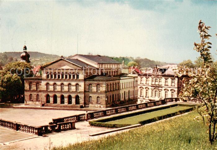Coburg Bayern Landestheater und Palais Edinburg
