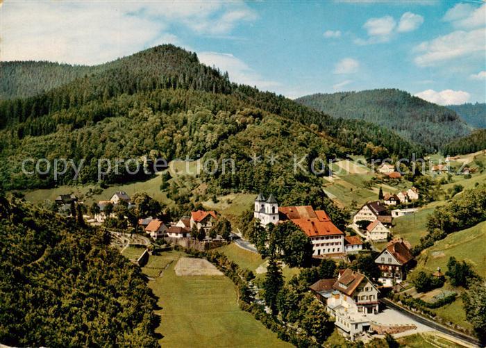Bad Rippoldsau Schwarzwald Kloesterle Fliegeraufnahme