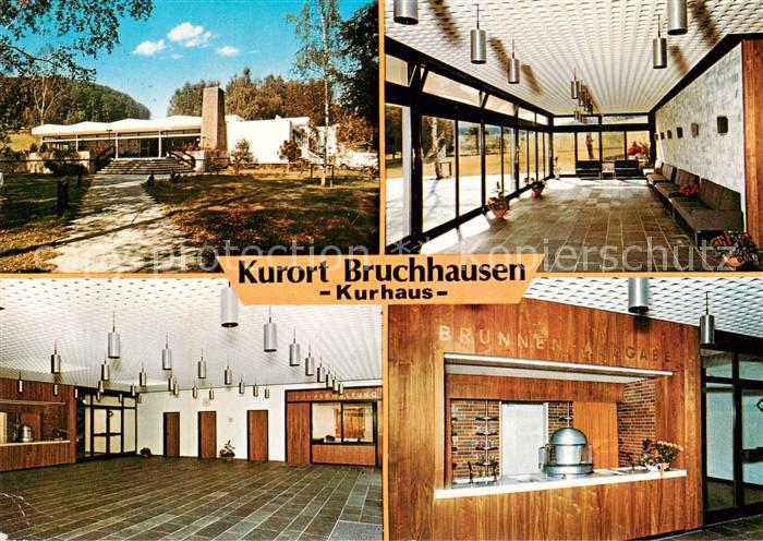 Bruchhausen Hoexter Kurhaus Rezeption Wintergarten