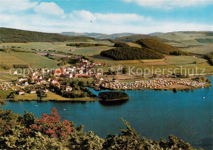 Heringhausen Waldeck Fliegeraufnahme mit Diemelsee