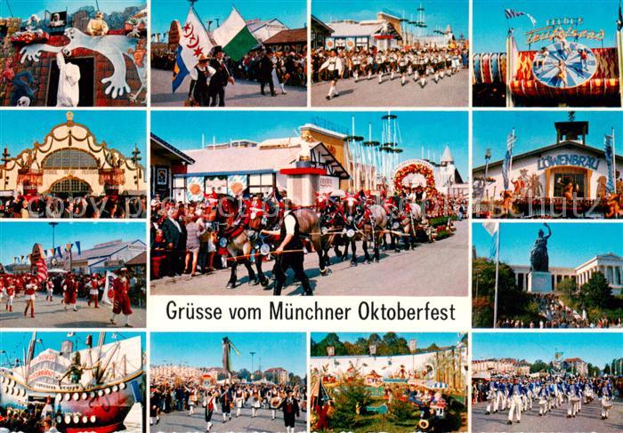 Muenchen Bayern Oktoberfest Teilansichten