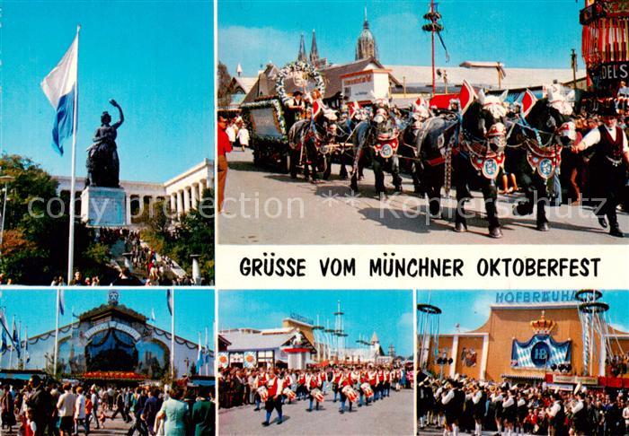 Muenchen Bayern Oktoberfest Teilansichten