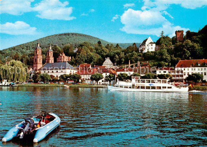 Miltenberg Main Mainanlagen mit Burg