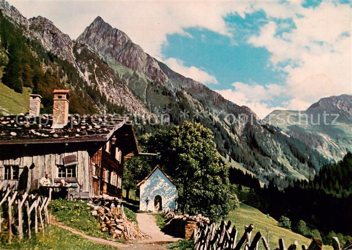 Gerstruben Oberstdorf mit Hoefats