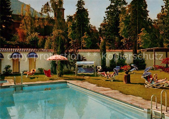 Herrenalb Bad Herrenalb Moenchs Posthotel Herrenalb Pool