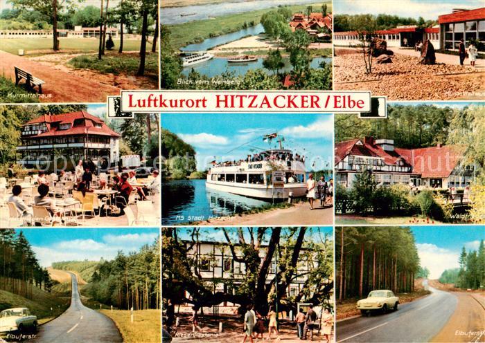 Hitzacker Elbe Kurmittelhaus Blick vom Weinberg Waldfrieden Elbuferstrasse MS St