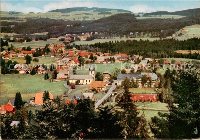 Hinterzarten Breisgau-Hochschwarzwald BW Panorama