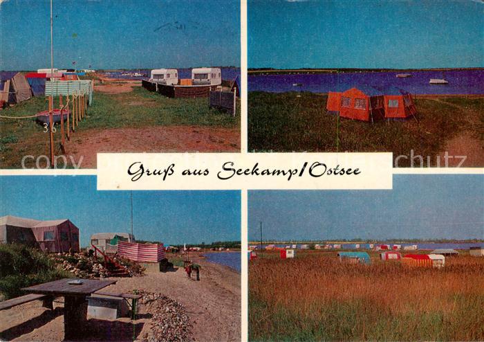 Heiligenhafen Ostseebad Campingplatz Seekamp Teilansichten