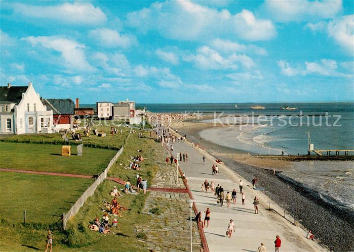 Norderney Nordseebad Promenade am Westbad
