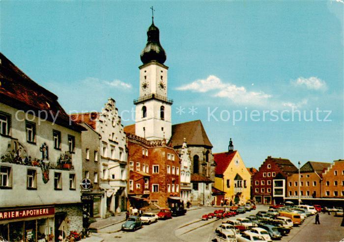 Cham  Oberpfalz Marktplatz