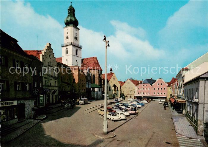 Cham  Oberpfalz Marktplatz
