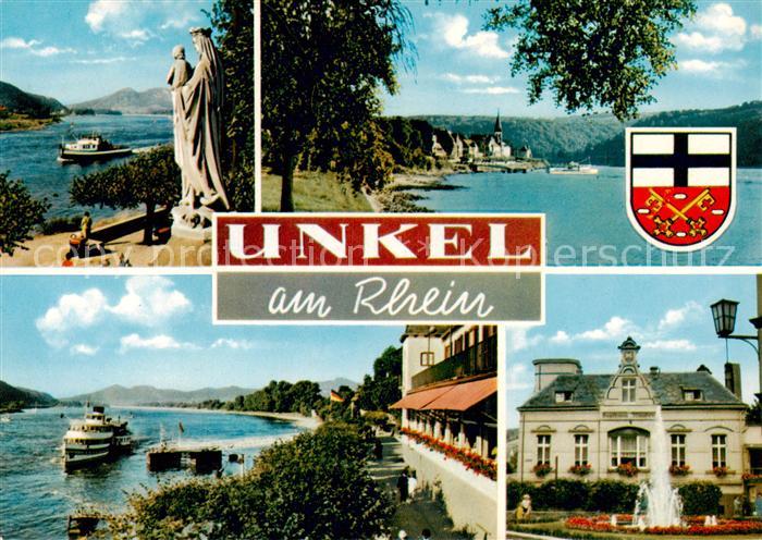 Unkel Rhein Partien am Rhein Schloss