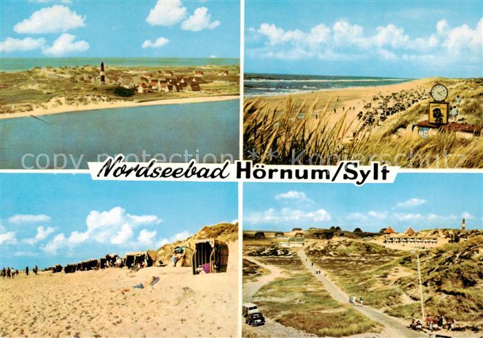 Hoernum Sylt Strandpartien Panorama