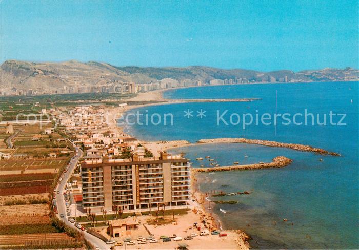 Cullera Valenciana ES Fliegeraufnahme